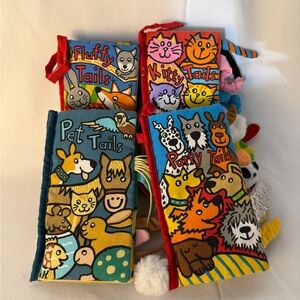 Bundle of Jellycat Crinkle Books